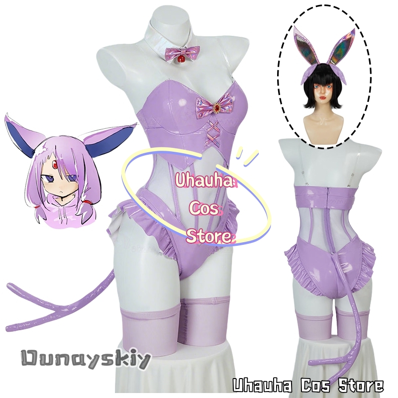 aBc01 Espeon Cosplay Costume P - Cosplay Anime Bunny Girl reseña y precio