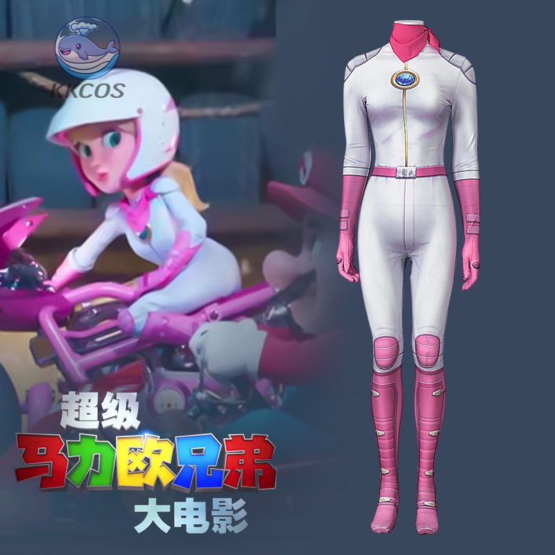 Princess Peach Cosplay Movie S - Anime Cosplay High Quality reseña y precio