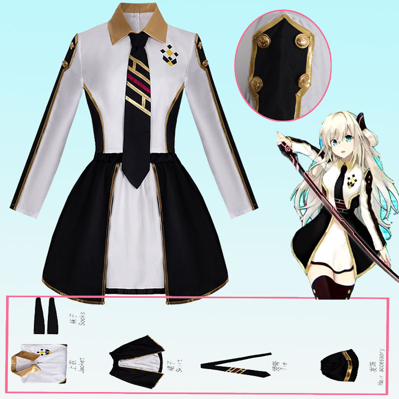 Anime Womens Costume Cosplay S - Anime Cosplay Dress reseña y precio