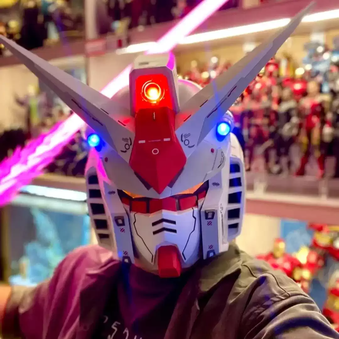 Anime Cosplay Mecha Helmet Rea - Anime Cosplay Armor reseña y precio