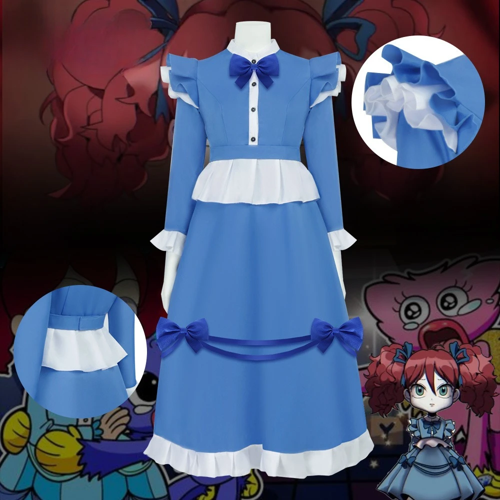 The Poppy Cosplay Costume Dres - Anime Cosplay Maid reseña y precio