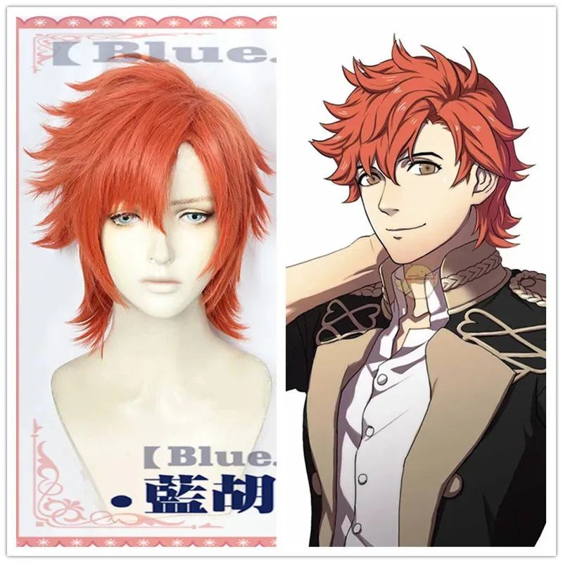 A;3\v,7'd/NewFire Emblem Three - Anime Cosplay Orange Hair reseña y precio