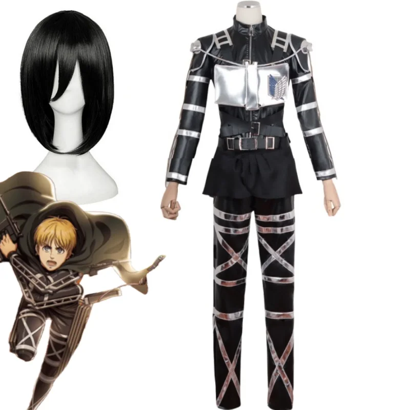 CosplayEren Jaeger Levi Cospla - Anime Cosplay Armor reseña y precio