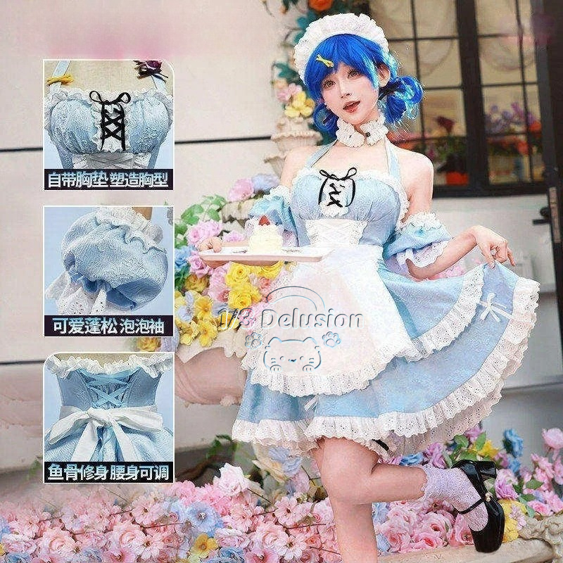 Mermaid Melody Hanon Hosho Cos - Anime Cosplay Maid reseña y precio