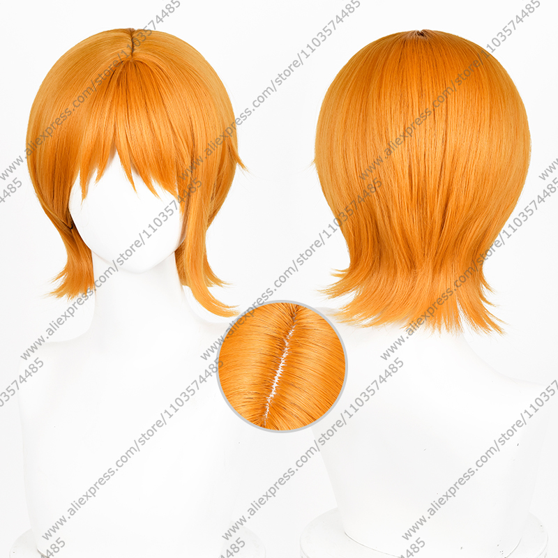 Anime Nami Cosplay Wigs 30cm O - Anime Cosplay Orange Hair reseña y precio