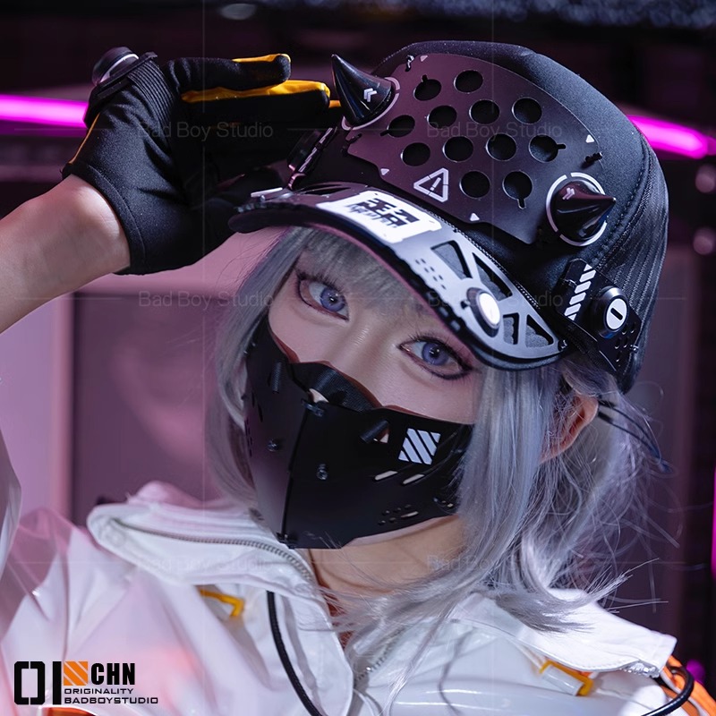 2025 Game Cyberpunk Cosplay Ma - Anime Cosplay Armor reseña y precio